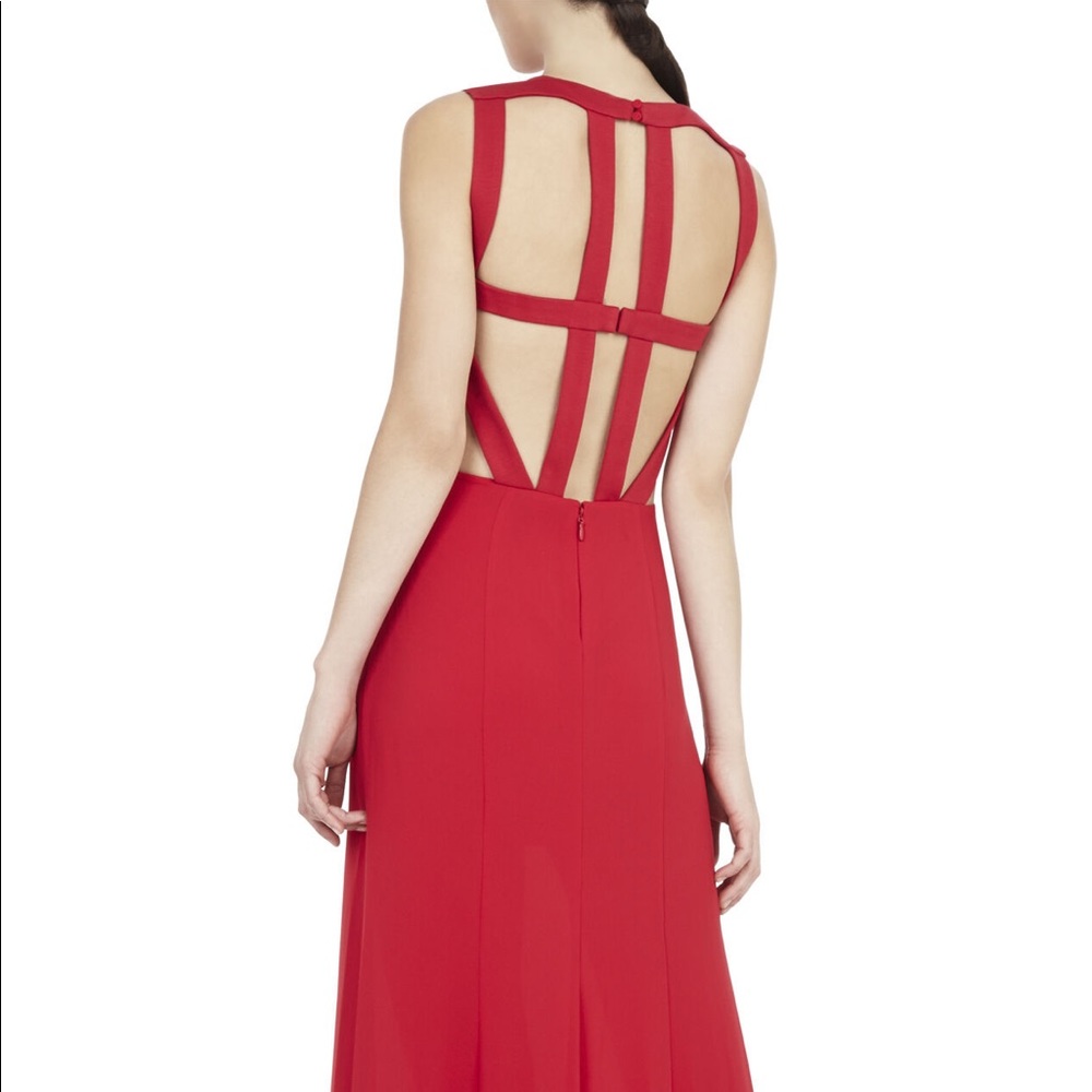 Angelinah Contrast Cutout Gown